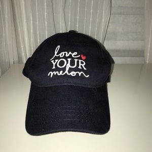 Black Love Your Melon Crew Cap—Never Worn!